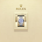 Unworn 2025, Rolex Oyster Perpetual, Oystersteel 36mm, Lavender dial, Domed Oyster, Ref# 126000-0013, box and papers