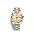 Rolex Datejust 36mm, Oystersteel and 18k Yellow Gold, Ref# 126233-0046
