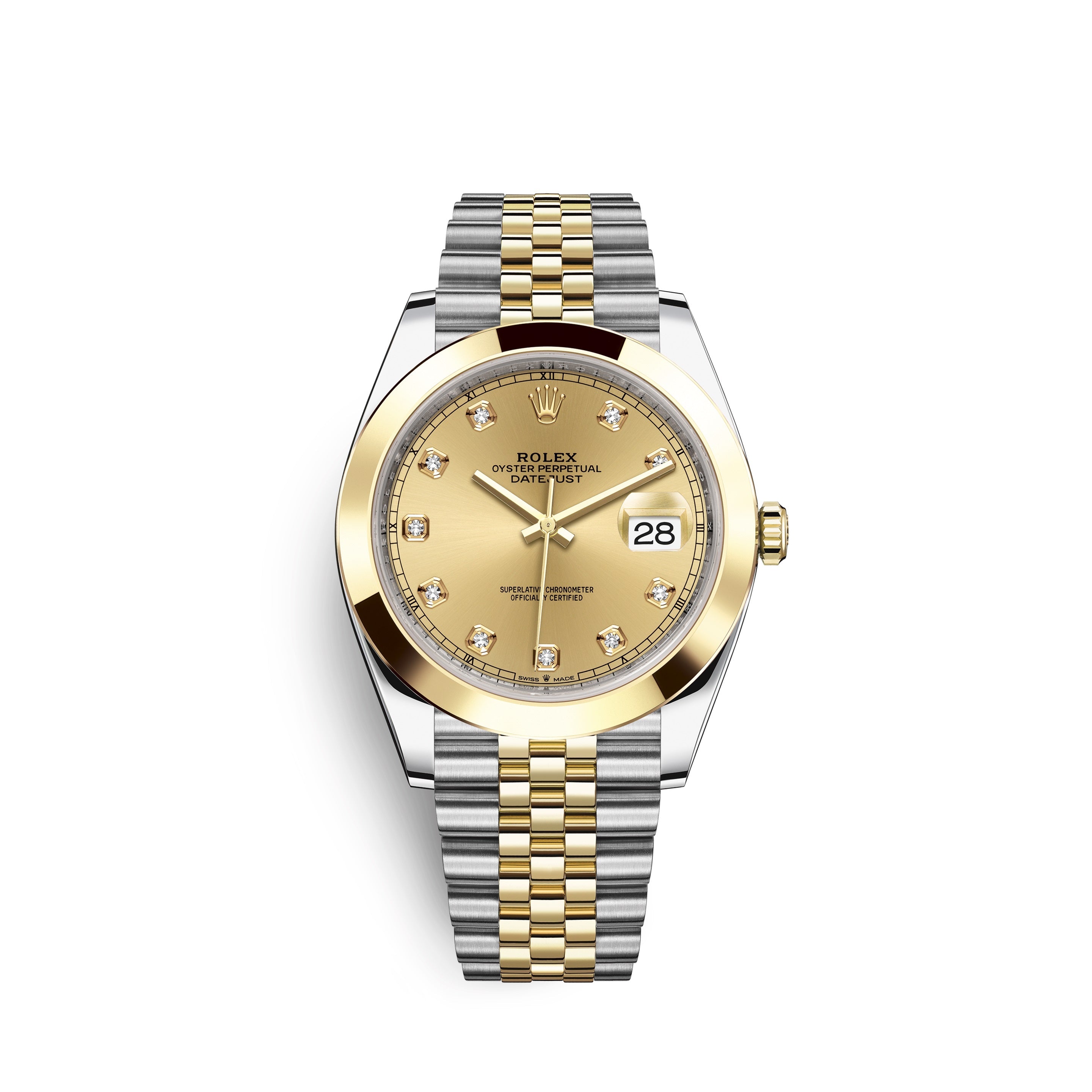 Rolex Datejust 41, 18k Yellow Gold and Stainless Steel, 41mm, Ref# 126303-0012