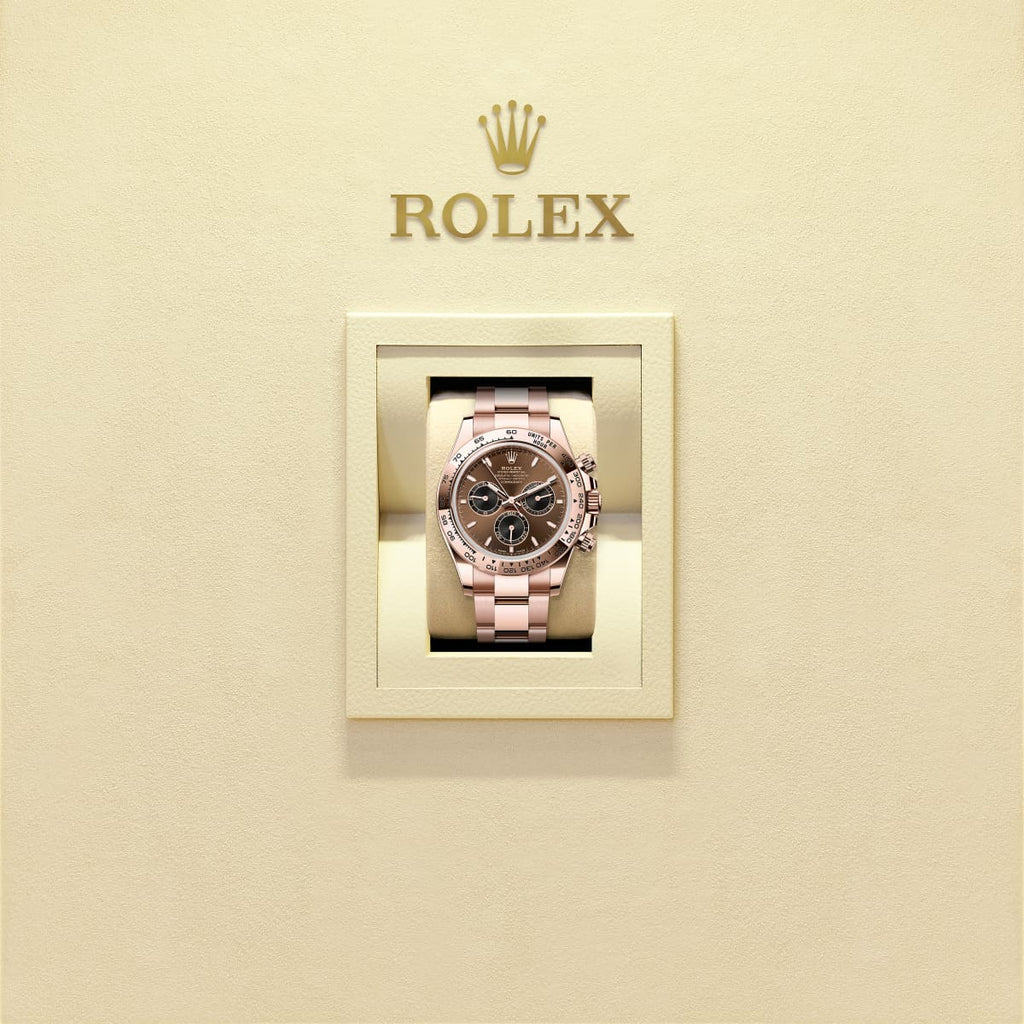 Unworn 2025, Rolex Cosmograph Daytona 40mm, 18k Everose Gold, Ref# 126505-0005, box & papers