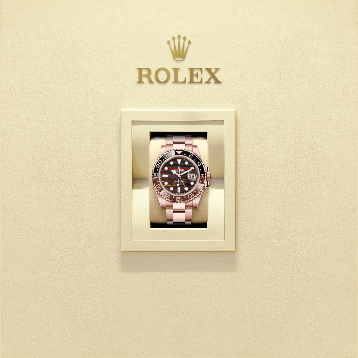 Unworn 2025, Rolex GMT-Master II, 18k Everose gold, 40mm, Ref# 126715chnr-0002, box & papers