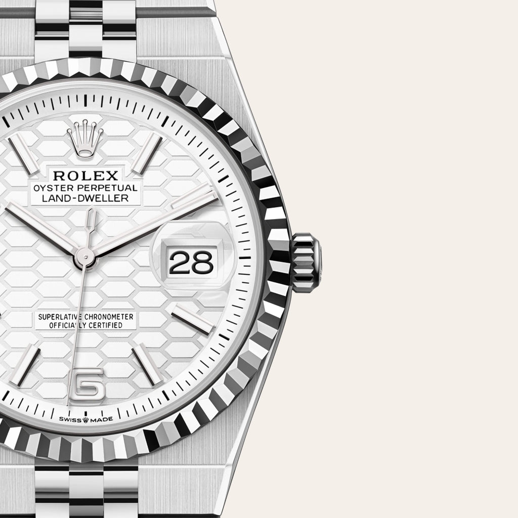 Rolex Land-Dweller 36mm Oystersteel & White Gold M127234-0001