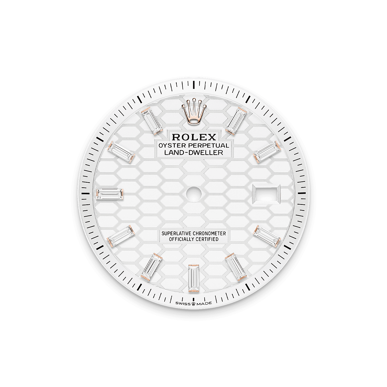 Rolex Land-Dweller 36mm Oyster Everose Gold & Diamonds M127285TBR-0002