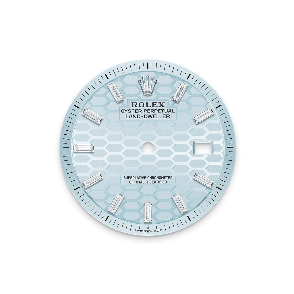 Rolex Land-Dweller 36mm Oyster Platinum & Diamonds M127286TBR-0001