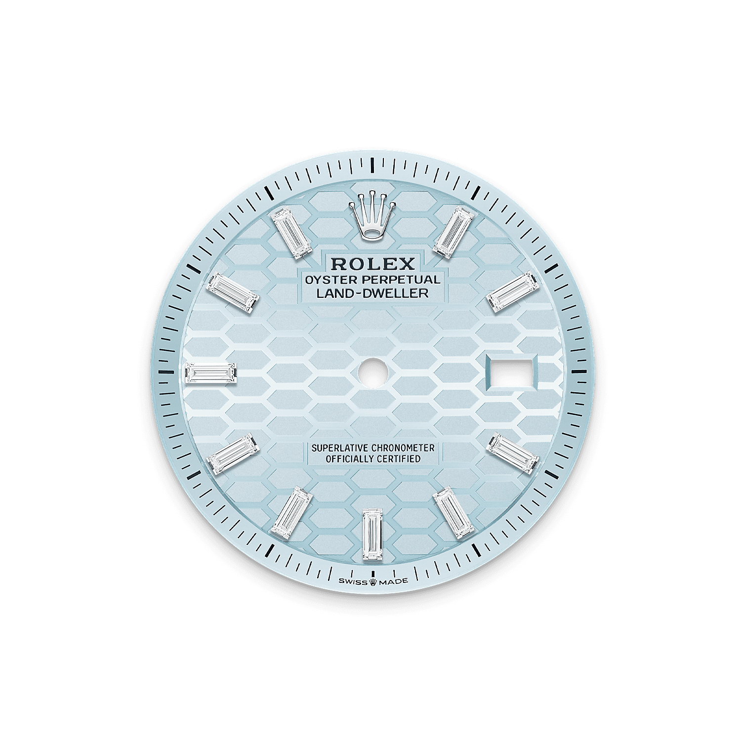 Rolex Land-Dweller 36mm Oyster Platinum & Diamonds M127286TBR-0001