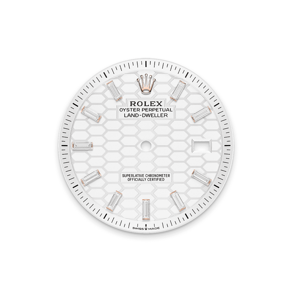 Rolex Land-Dweller 40mm Oyster Everose Gold & Diamonds M127385TBR-0003