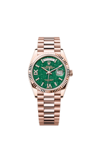 Rolex Day-Date 36, 18k Everose Gold with Diamond-set, 36mm, Ref# 128235-0068