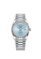 Rolex Day-Date 36mm, Platinum, Ref# 128236-0008