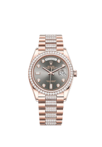 Rolex Day-Date, 36mm, 18k Everose Gold, Ref# 128345rbr-0053