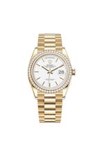 Rolex Day-Date, 36mm, 18k Yellow Gold, Ref# 128348rbr-0047