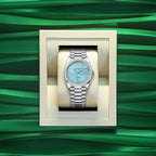 Rolex Day-Date 36, Platinum with Diamond-set, 36mm, Ref# 128396tbr-0016