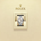 Unworn 2025, Rolex Oyster Perpetual, Oystersteel 41mm, Silver dial, Domed Oyster, Ref# 134300-0001, box and papers
