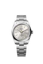 Unworn 2025, Rolex Oyster Perpetual, Oystersteel 41mm, Silver dial, Domed Oyster, Ref# 134300-0001, box and papers