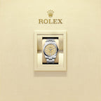 Unworn 2025, Rolex Oyster Perpetual, Oystersteel 41mm, Beige dial, Domed Oyster, Ref# 134300-0007, box and papers