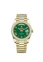 Rolex Day-Date, 40mm, 18k Yellow Gold and Diamonds, Ref# 228348rbr-0040