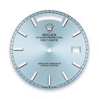 Rolex Day-Date 40, Platinum with Diamond-set, 40mm, Ref# 228396tbr-0039