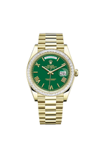 Rolex Day-Date, 40mm, 18k Yellow Gold and Diamonds, Ref# 228398tbr-0039