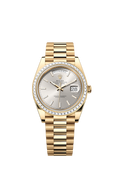 Rolex Day-Date 40, 18k Yellow Gold with Diamond-set, 40mm, Ref# 228398tbr-0040