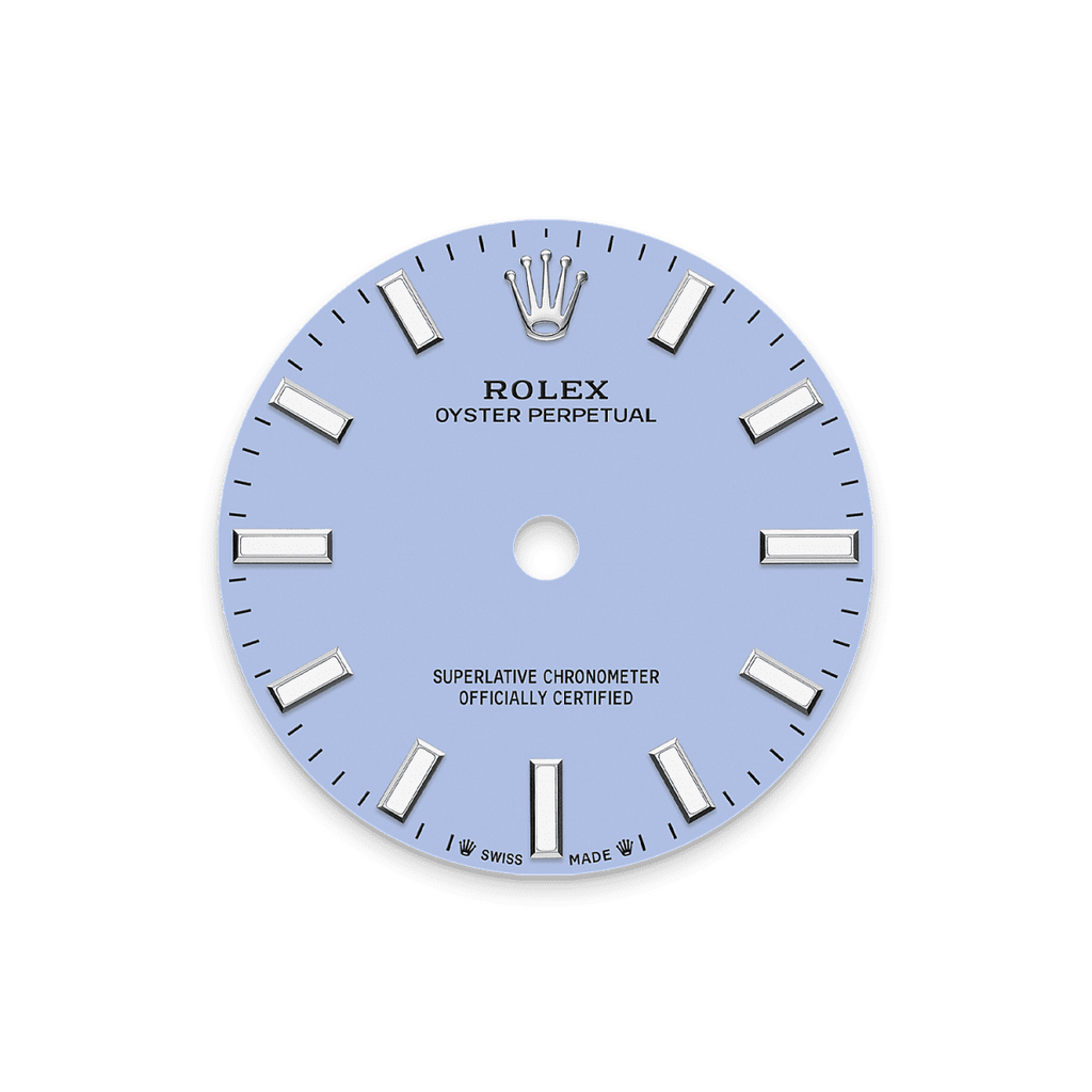 Unworn 2025, Rolex Oyster Perpetual, Oystersteel, 31mm, Lavender dial, Domed Oyster, Ref# 277200-0014, box and papers