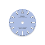 Unworn 2025, Rolex Oyster Perpetual, Oystersteel, 31mm, Lavender dial, Domed Oyster, Ref# 277200-0014, box and papers