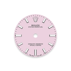 Unworn 2025, Rolex Oyster Perpetual, Oystersteel, 28mm, Candy pink dial, Domed Oyster, Ref# 276200-0009, box and papers