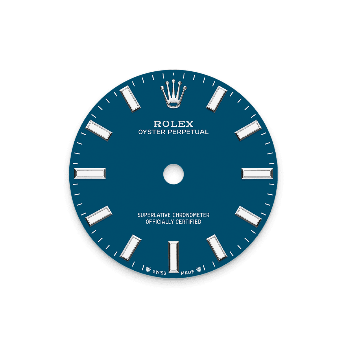 Unworn 2025, Rolex Oyster Perpetual, Oystersteel, 31mm, Blue dial, Domed Oyster, Ref# 277200-0017, box and papers