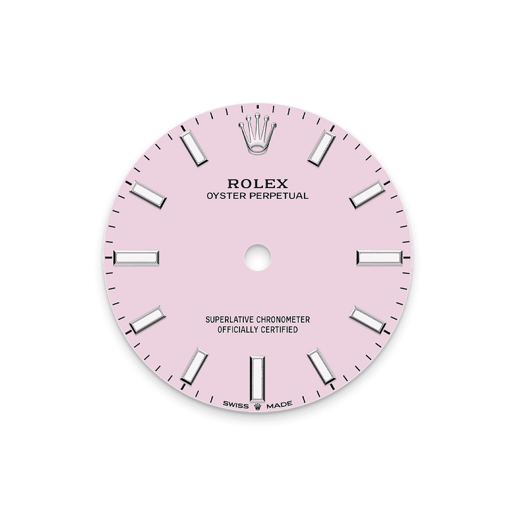 Unworn 2025, Rolex Oyster Perpetual, Oystersteel, 31mm, Candy pink dial, Domed Oyster, Ref# 277200-0009, box and papers