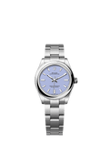 Unworn 2025, Rolex Oyster Perpetual, Oystersteel, 31mm, Lavender dial, Domed Oyster, Ref# 277200-0014, box and papers