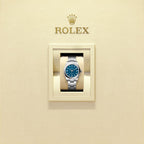 Unworn 2025, Rolex Oyster Perpetual, Oystersteel, 31mm, Blue dial, Domed Oyster, Ref# 277200-0017, box and papers