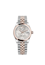 Rolex Datejust 31mm, Oystersteel and 18k Everose Gold and Diamonds, Ref# 278241-0032