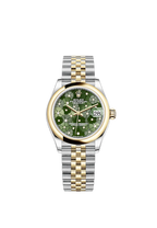 Rolex Datejust 31mm, Oystersteel and 18k Yellow Gold and Diamonds, Ref# 278243-0032