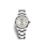 Rolex Datejust 31, Oystersteel and 18k White Gold, Ref# 278274-0029