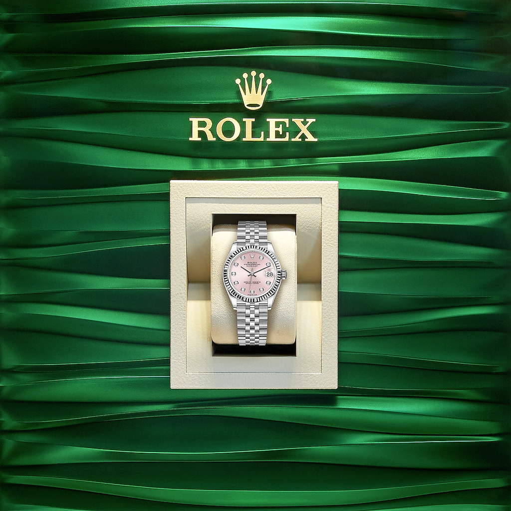 Rolex Datejust 31, Oystersteel and 18k White Gold, Ref# 278274-0032