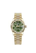Rolex Datejust 31mm, 18k Yellow Gold and Diamonds, Ref# 278278-0046