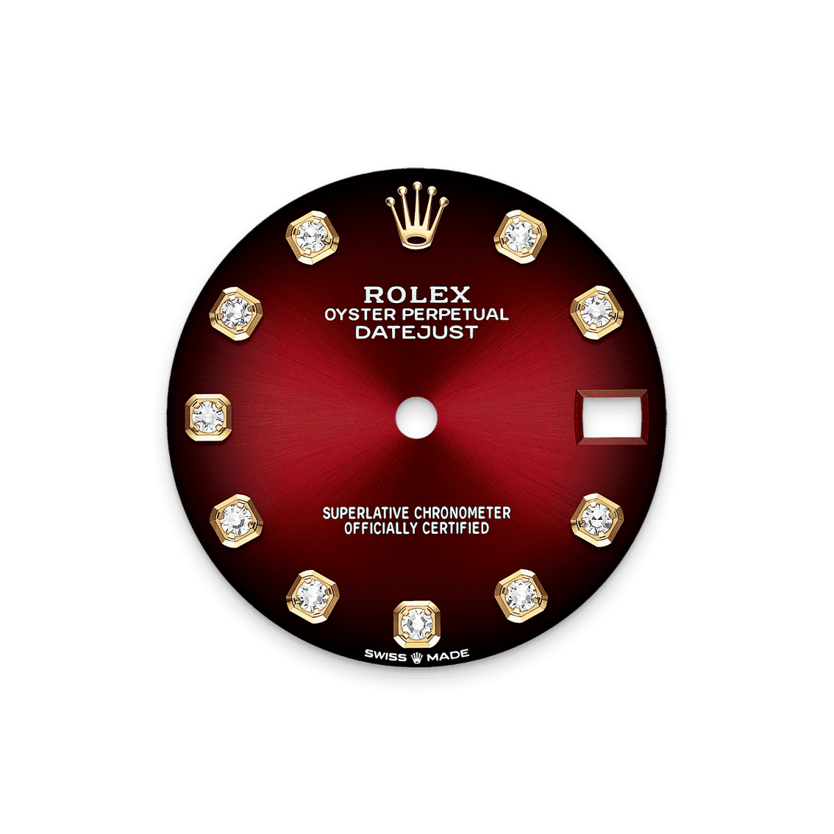 Unworn 2025, Rolex Datejust 31, 18k Yellow Gold, Diamonds, Ref# 278278-0049, box and papers