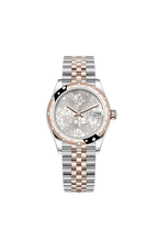 Rolex Datejust 31mm, Oystersteel and 18k Everose Gold with Diamonds, Ref# 278341rbr-0032