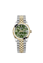 Rolex Datejust 31mm, Oystersteel and 18k Yellow Gold with Diamonds, Ref# 278343rbr-0032