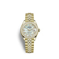 Rolex Lady-Datejust 28, 18kt Yellow Gold and diamonds, Ref# 279138RBR-0016