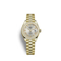 Rolex Lady-Datejust 28, 18kt Yellow Gold and diamonds, Ref# 279138RBR-0017