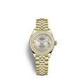 Rolex Lady-Datejust 28, 18kt Yellow Gold and diamonds, Ref# 279138RBR-0018