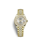 Rolex Lady-Datejust 28, 18kt Yellow Gold and diamonds, Ref# 279138RBR-0018