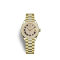 Rolex Lady-Datejust 28, 18kt Yellow Gold and diamonds, Ref# 279138RBR-0029