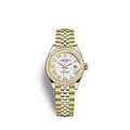 Rolex Lady-Datejust 28, 18kt Yellow Gold and diamonds, Ref# 279138RBR-0032