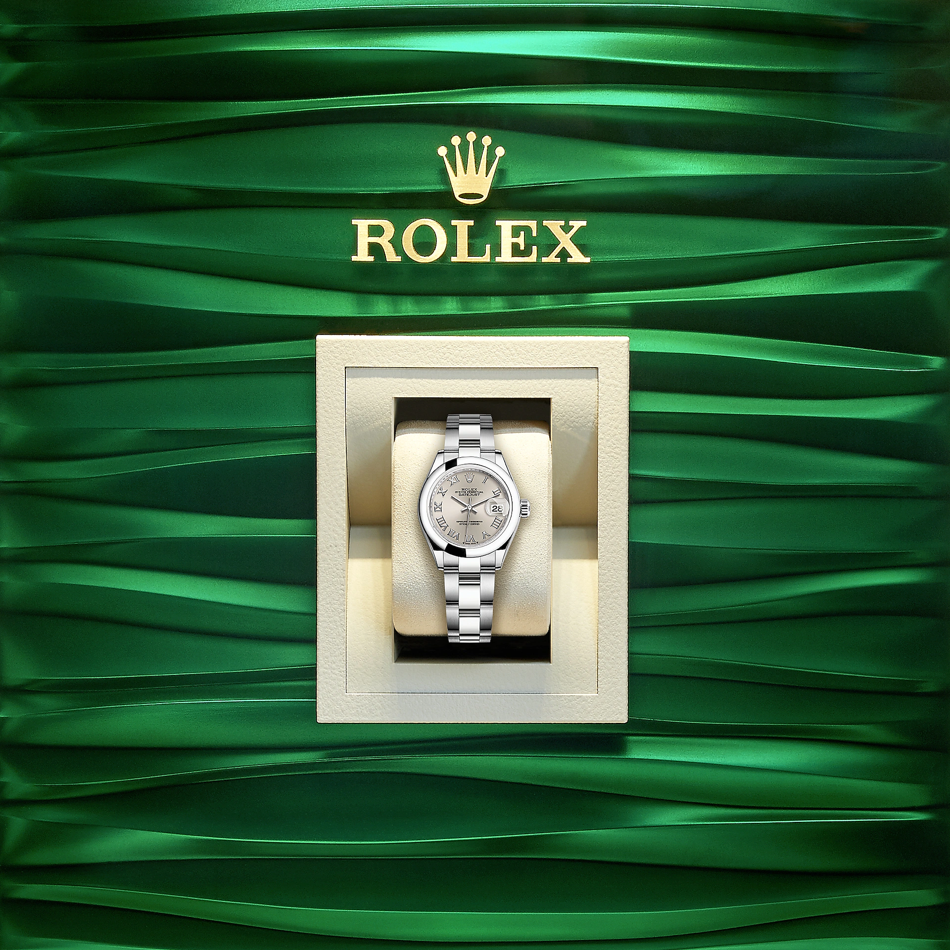 Rolex Lady-Datejust 28, Oystersteel, Ref# 279160-0008