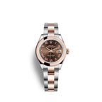 Rolex Lady-Datejust 28, Oystersteel and 18k Everose Gold, Ref# 279161-0010