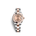 Rolex Lady-Datejust 28, Oystersteel and 18k Everose Gold, Ref# 279161-0024