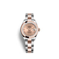 Rolex Lady-Datejust 28, Oystersteel and 18k Everose Gold, Ref# 279161-0026