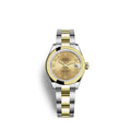 Rolex Lady-Datejust 28, Oystersteel and 18k Yellow Gold, Ref# 279163-0010