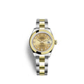 Rolex Lady-Datejust 28, Oystersteel and 18k Yellow Gold, Ref# 279163-0012