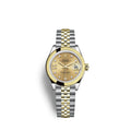 Rolex Lady-Datejust 28, Oystersteel and 18k Yellow Gold, Ref# 279163-0022